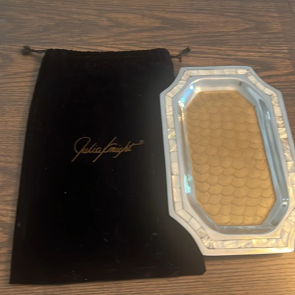 Julia Knight Enamel Serving Tray